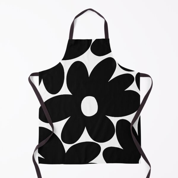Item preview, Retro Daisy Flowers in Black & White #1 #floral #pattern #decor #art designed and sold by Anita's & Bella's Art.