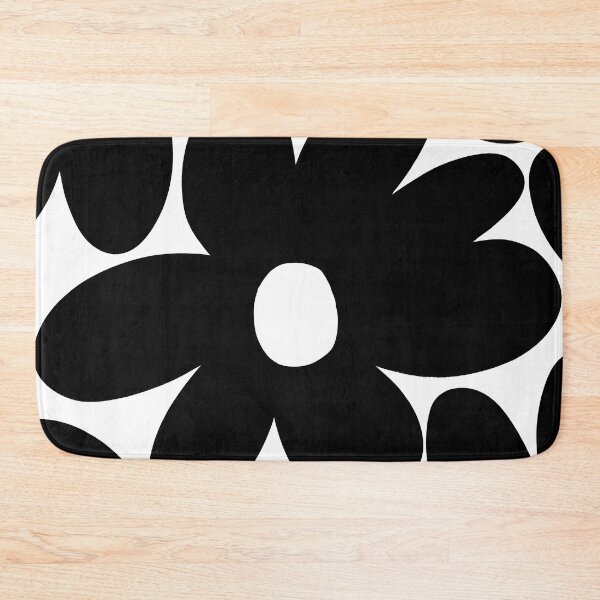 Item preview, Retro Daisy Flowers in Black & White #1 #floral #pattern #decor #art designed and sold by Anita's & Bella's Art.