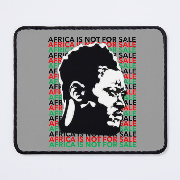 Item preview, Africa is NOT for sale! Patrice Lumumba African Leader designed and sold by sourceoflife.