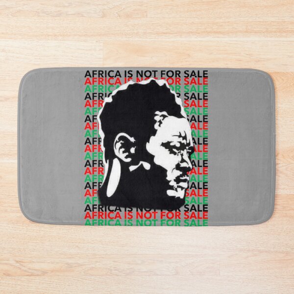 Item preview, Africa is NOT for sale! Patrice Lumumba African Leader designed and sold by sourceoflife.