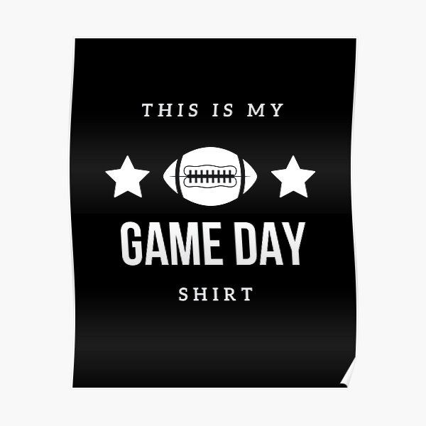 This is my Game Day shirt - Super Bowl 2022 Essential T-Shirt for Sale by  winnie33