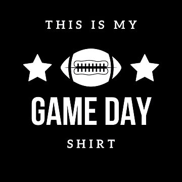 This is my Game Day shirt - Super Bowl 2022' Pullover Hoodie for Sale by  winnie33