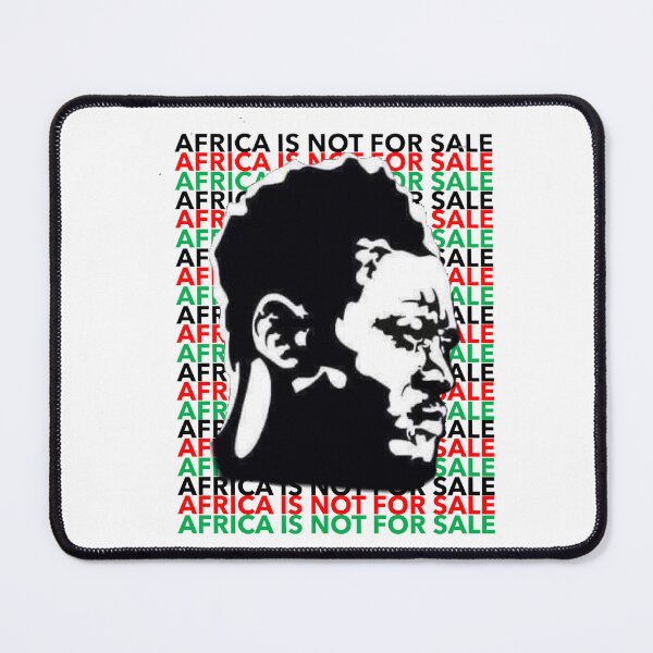 Item preview, Africa is NOT for sale! Patrice Lumumba African Leader designed and sold by sourceoflife.
