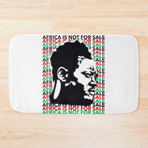 Item preview, Africa is NOT for sale! Patrice Lumumba African Leader designed and sold by sourceoflife.