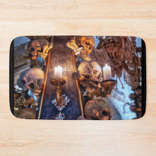 Item preview, Sedlec Ossuary Column Photo Art, Skull Bone Church designed and sold by Sedlec Ossuary Project.