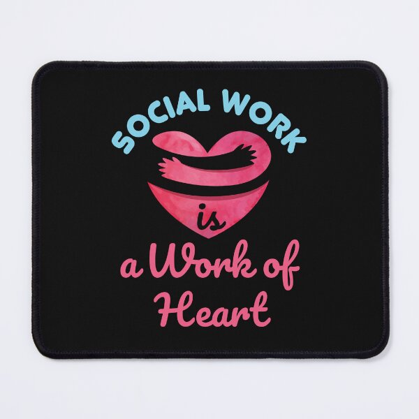 Item preview, Social Work is a Work of Heart LCSW MSW designed and sold by jaygo.