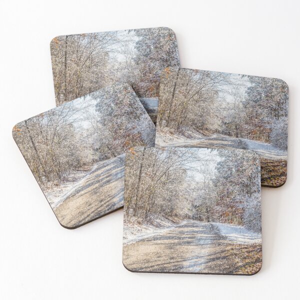 Item preview, Branson Winter Snow Gravel Road designed and sold by mljdwhite.