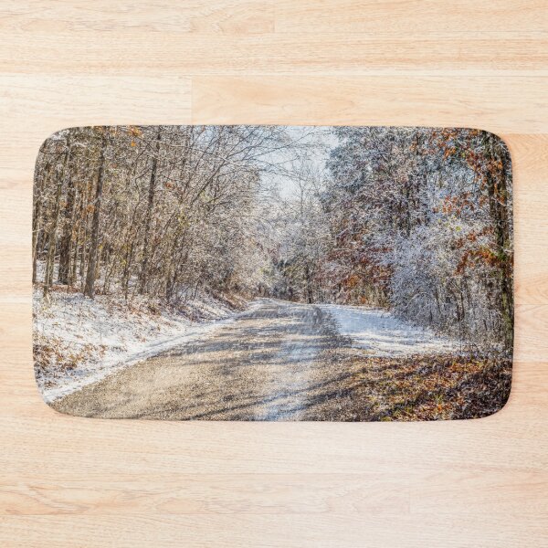 Item preview, Branson Winter Snow Gravel Road designed and sold by mljdwhite.