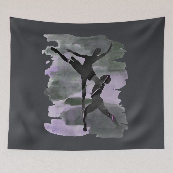 Item preview, Watercolor Ballet Duet designed and sold by M-Infinite.