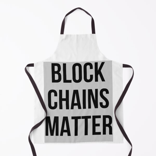 Item preview, Block Chains Matter designed and sold by AyateeArt.