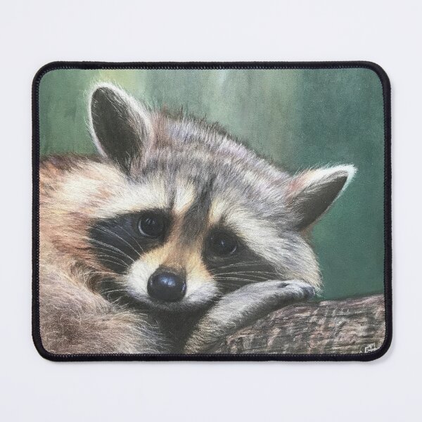 Item preview, Raccoon lost in the woods | cute raccoon designed and sold by NathBros.
