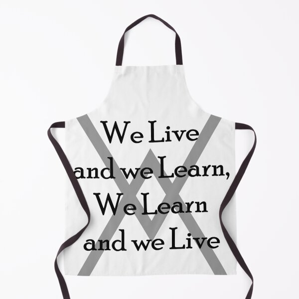 Item preview, We Live and we Learn, We Learn and we Live designed and sold by HangOnShopping.