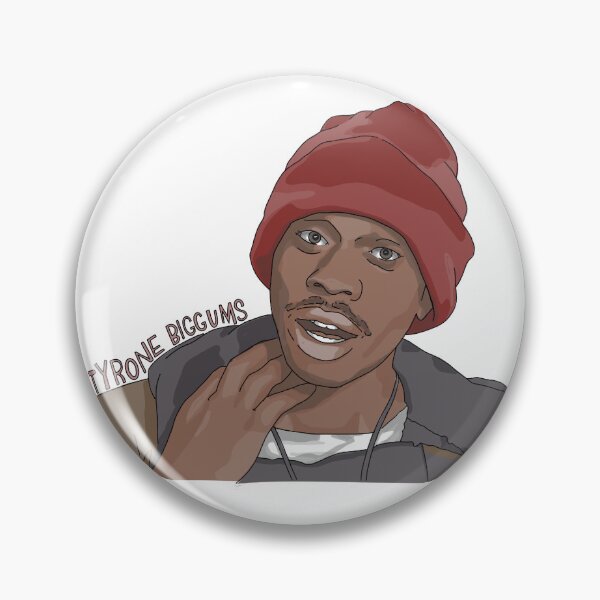 Item preview, Tyrone Biggums Chappelle character  designed and sold by molly mattin.