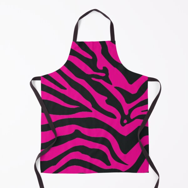 Item preview, Bright Pink Tiger Stripes Striped fur Animal Africa Pattern Black Pink designed and sold by funnytshirtemp.