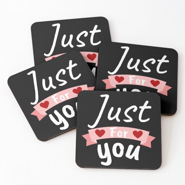 Item preview, Just for you hearts and kisses dark - Valentine's Day designed and sold by GaterStitch.
