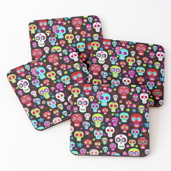Item preview, Colorful Mexican Skulls Collection designed and sold by The-Lerach.
