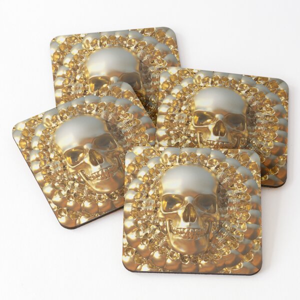 Item preview, Golden Skulls designed and sold by NEURONET.