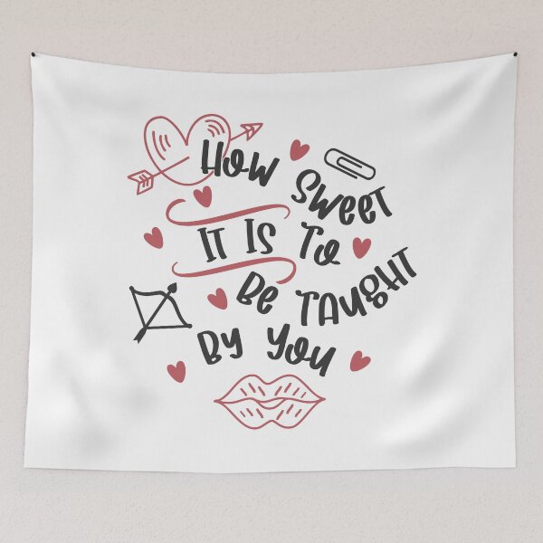 Item preview, Teacher is My Valentine designed and sold by Ala Muk.