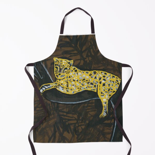 Item preview, Jaguar chilling in the jungle designed and sold by hunkyfrog.