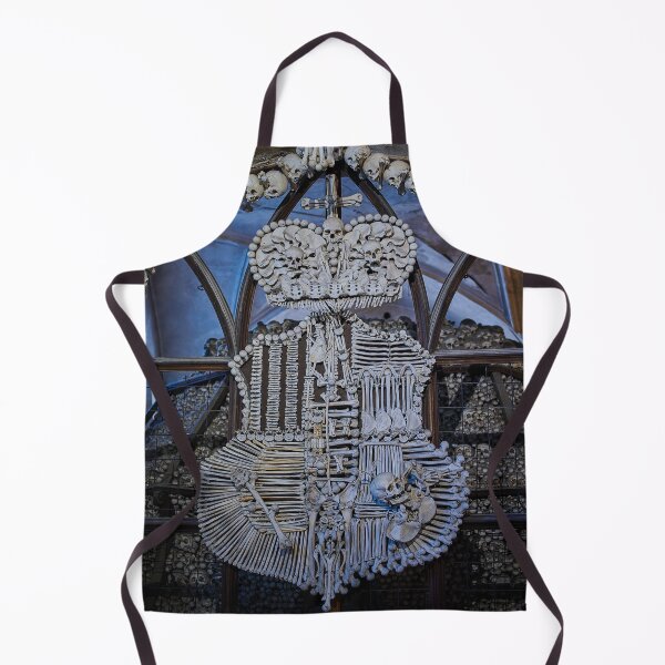 Item preview, Sedlec Ossuary Coat of Arms Photo Art, Skull Bone Church designed and sold by Sedlec Ossuary Project.