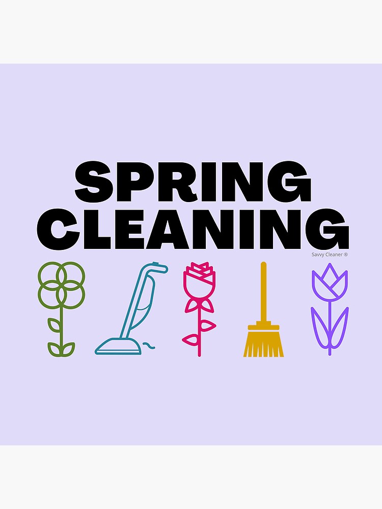 Thumbnail 4 of 4, Clock, Spring Cleaning Funny Cleaning Lady Housekeeper Janitor designed and sold by SavvyCleaner.