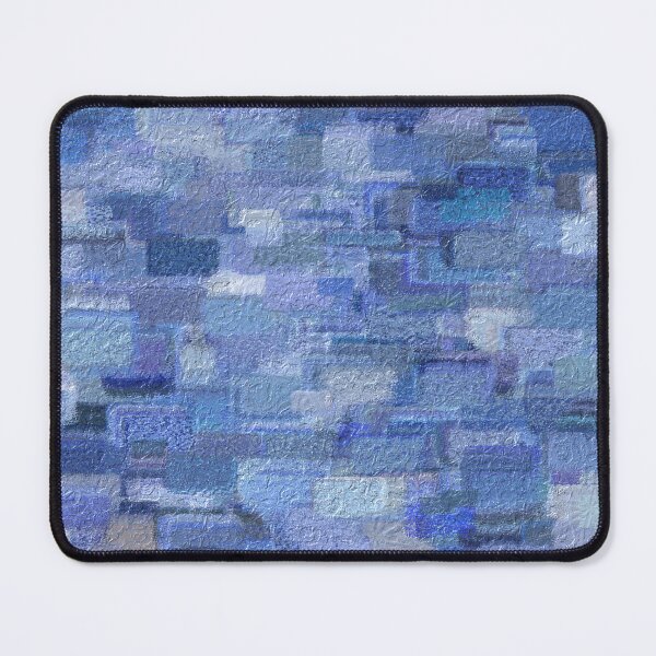 Item preview, Brick Abstract Winter Blues designed and sold by mljdwhite.