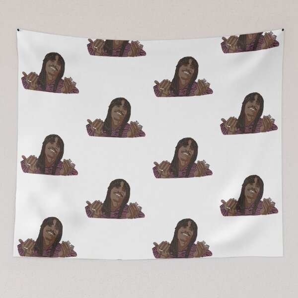 Item preview, Rick James Chappelle character illustration  designed and sold by molly mattin.