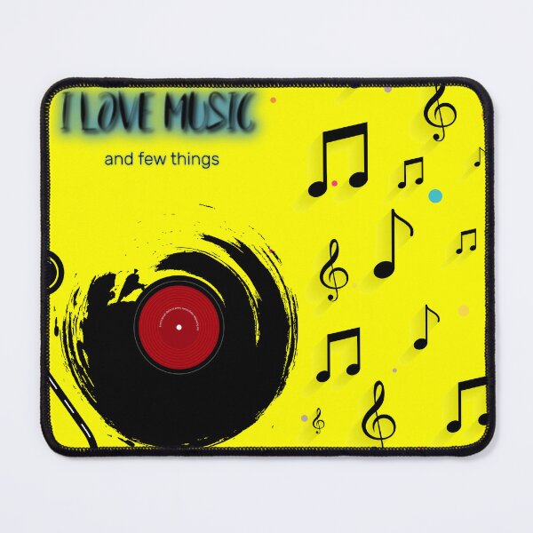 Item preview, I love music tshirts and few things deisgn shop designed and sold by Yushidesign.