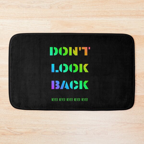 Item preview, NEVER LOOK BACK  designed and sold by LuFilu.