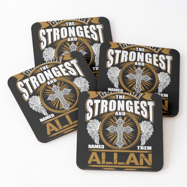 Item preview, Allan Name T Shirt - God Found Strongest And Named Them Allan Gift Item Tee designed and sold by artiagasonya.
