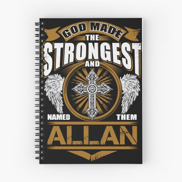 Item preview, Allan Name T Shirt - God Found Strongest And Named Them Allan Gift Item Tee designed and sold by artiagasonya.