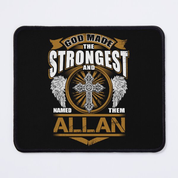 Item preview, Allan Name T Shirt - God Found Strongest And Named Them Allan Gift Item Tee designed and sold by artiagasonya.