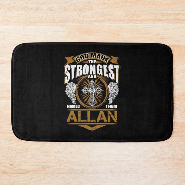 Item preview, Allan Name T Shirt - God Found Strongest And Named Them Allan Gift Item Tee designed and sold by artiagasonya.