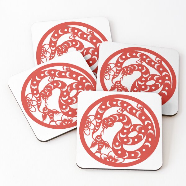 Item preview, Chinese New Year 2022 Chinese Zodiac Snake Horoscope - Lunar New Year Chinese Snake Character Gift Idea designed and sold by Fleyshop.