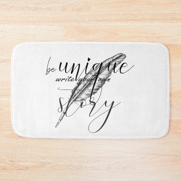 Item preview, be unique write your own story designed and sold by ikrame-shop.