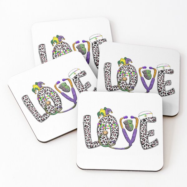 Item preview, Mardi Gras Love designed and sold by AHthatIsNice.