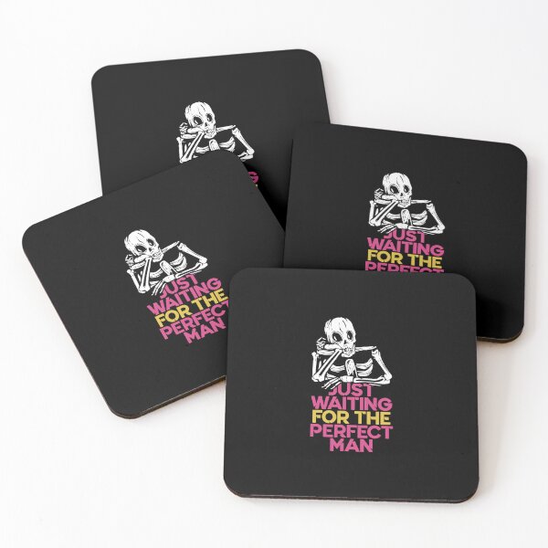 Item preview, Just Waiting For The Perfect Man - Funny Single Valentines Day designed and sold by SdForce.