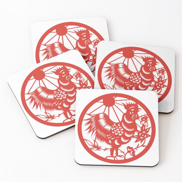 Item preview, Chinese New Year 2022 Chinese Zodiac Rooster Horoscope - Lunar New Year Chinese Rooster Character Gift Idea designed and sold by Fleyshop.