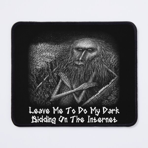 Item preview, Leave Me To Do My Dark Bidding On The Internet designed and sold by CatBagz.
