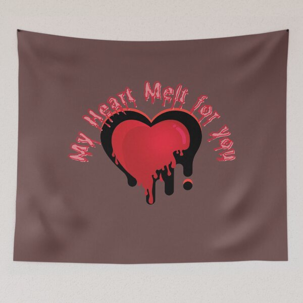 Item preview, My Heart Melt For You - Funny Quote designed and sold by marvacousins246.