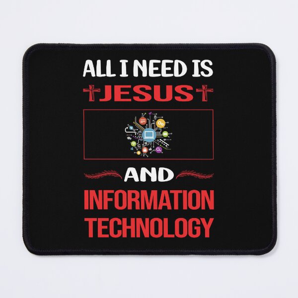 Item preview, Funny Jesus Information Technology designed and sold by DougPoulos.