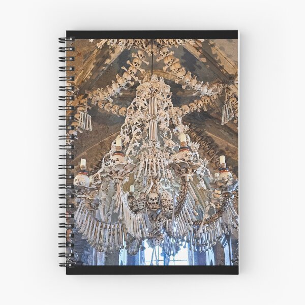 Item preview, Sedlec Ossuary Chandelier Photo Art, Skull Bone Church designed and sold by Sedlec Ossuary Project.