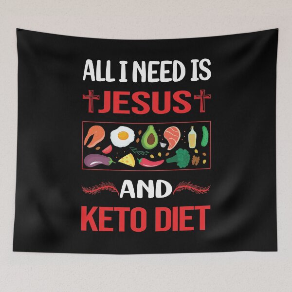 Item preview, Funny Jesus Keto Diet Ketogenic Ketone Ketosis designed and sold by DougPoulos.