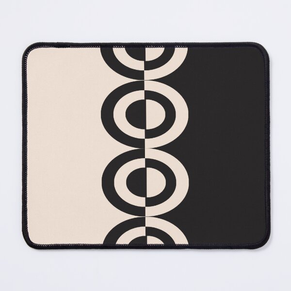 Item preview, Retro Sixties Mod Contrast Circles Modern Sixties Geometric Pattern designed and sold by SeemDev786.