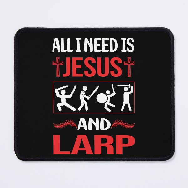 Item preview, Funny Jesus Larp Larping RPG Roleplay Roleplaying Role Playing designed and sold by DougPoulos.