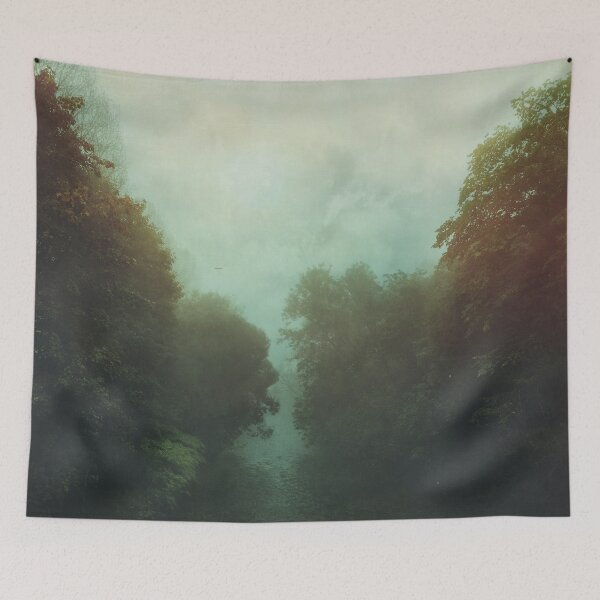 Item preview, Amazonian - Misty River Scenery designed and sold by Dyrk Wyst Redbubble Shop.