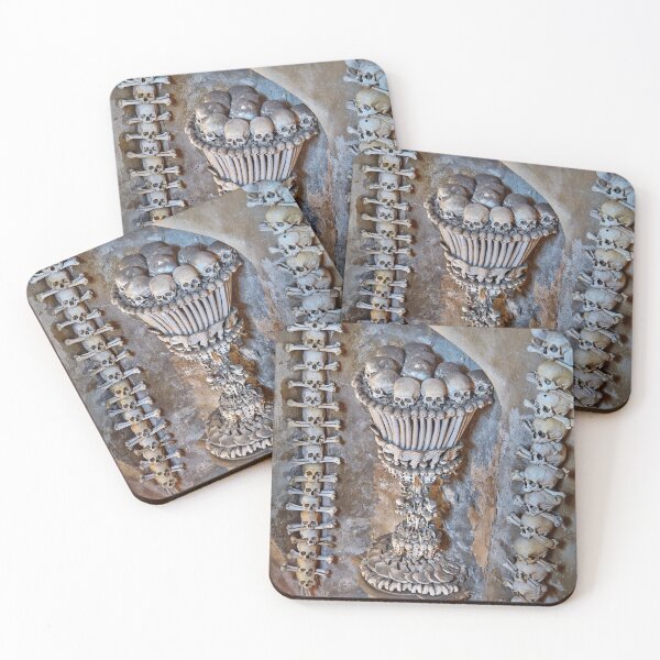 Item preview, Sedlec Ossuary Chalice Photo Art, Skull Bone Church designed and sold by Sedlec Ossuary Project.