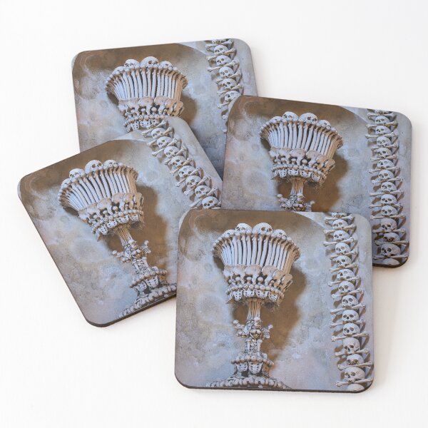 Item preview, Sedlec Ossuary Chalice Photo Art, Skull Bone Church designed and sold by Sedlec Ossuary Project.
