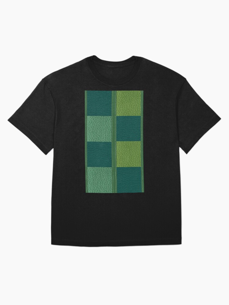 Thumbnail 3 of 7, Oversized T-Shirt, Leather Square designed and sold by VkCases.