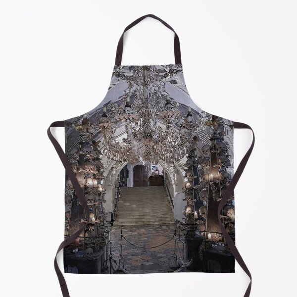 Item preview, Sedlec Ossuary Interior Photo Art, Skull Bone Church designed and sold by Sedlec Ossuary Project.